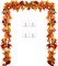 2 Pack Fall Garland Maple Leaf, 5.9Ft/Piece Hanging Vine Garland
